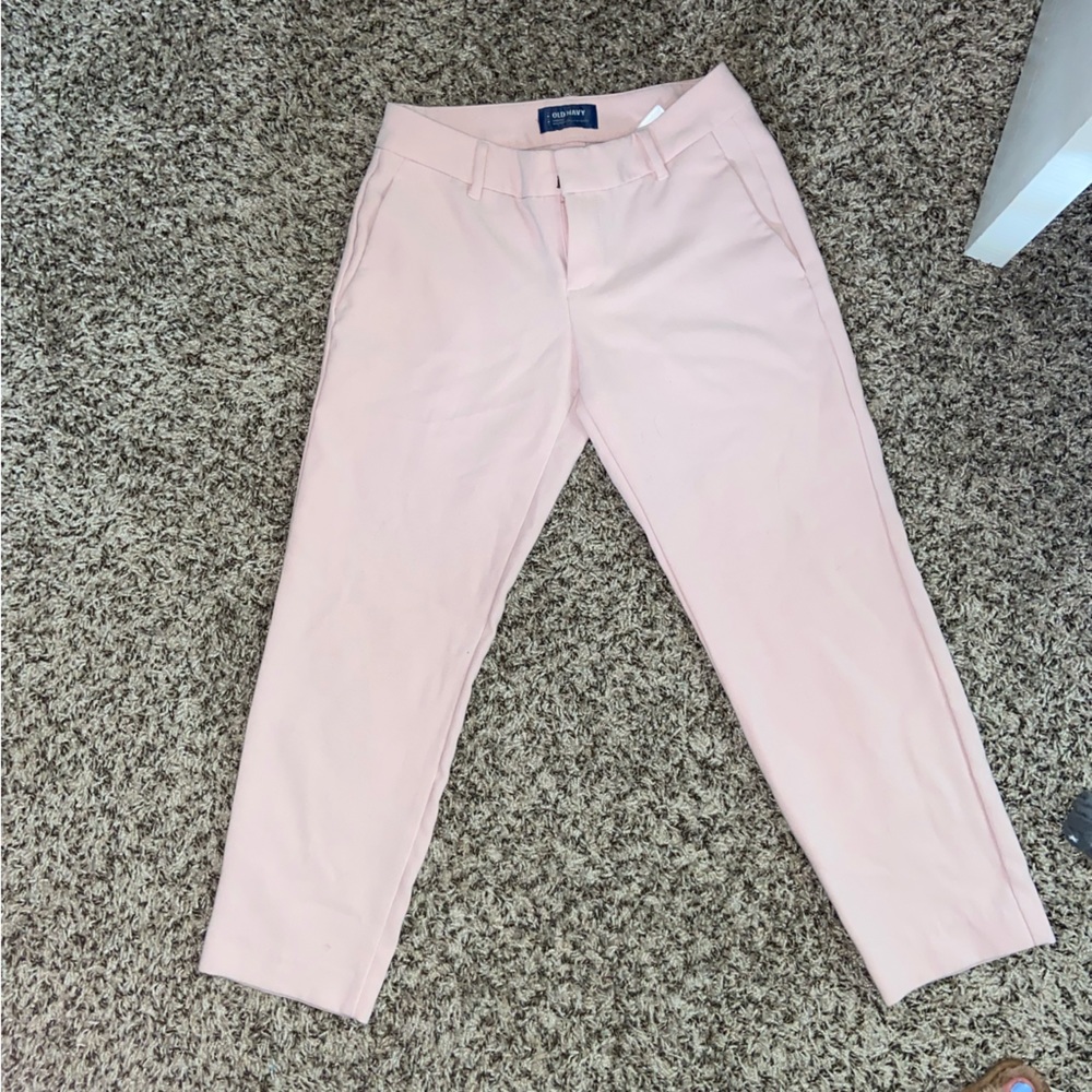 Blush pink pants